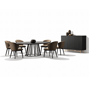 Silvo Dining Room Set main view for elegant dining spaces