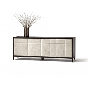 Lora Buffet shown in a main display for dining room furniture