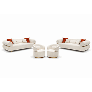 Drivo Living Sofa side view for comfortable living room layout