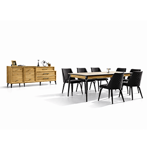 Yoren Dining Room Set main view for elegant dining spaces