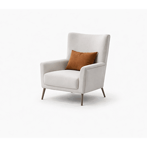 Aven Living Chair front view for refined home seating