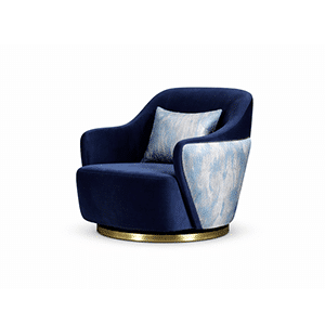 Brix Living Chair front view for premium interior styling