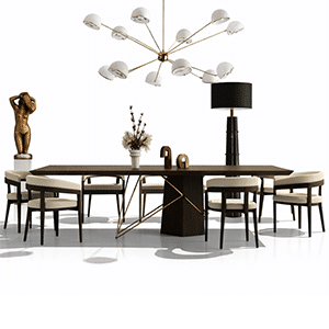Ciro Dining Table and Chairs