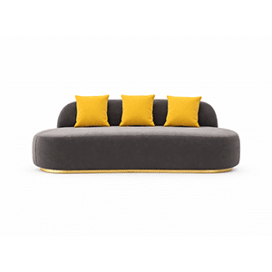 Dove Living Sofa front view for modern living room sofa furniture