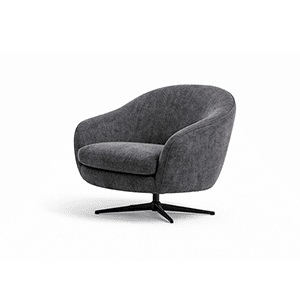 Fino Living Chair front view for elegant room decor