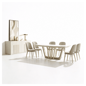Arvia Dining Room Set main view for elegant dining spaces