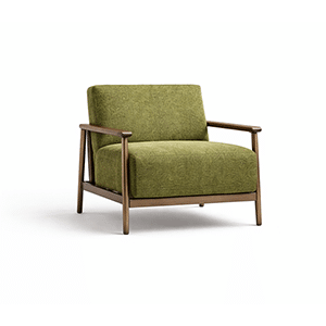 Havo Living Chair front view for premium interior styling