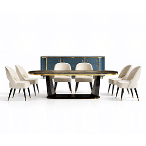 Rilea Dining Room Set main view for elegant dining spaces