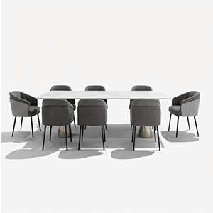 Oavo Dining Table and Chairs