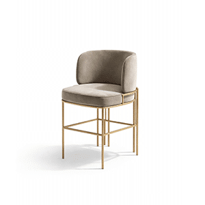 Liva Dining Chair front view for dining room furniture