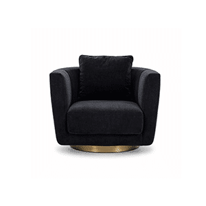 Liro Living Chair front view for coordinated room layouts