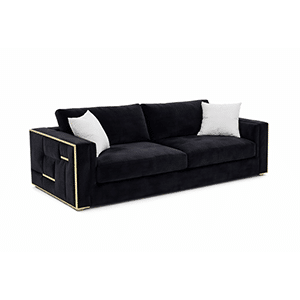 Lumo Living Sofa front view for modern living room sofa furniture