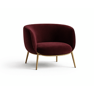 Mavo Living Chair front view for comfortable lounge furniture