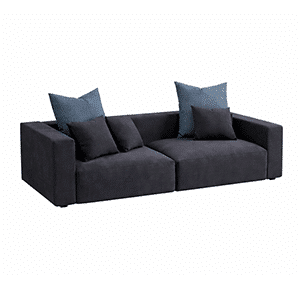 Morte Living Sofa front view for modern living room sofa furniture