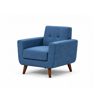 Miro Living Chair front view for refined home seating