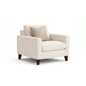 Mivo Living Chair front view for cozy living room furniture