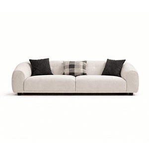 Oren Living Sofa front view for modern living room sofa furniture