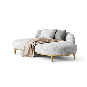 Prova Living Sofa detail view for modern living room sofa furniture
