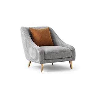 Niro Living Chair front view for relaxed seating areas