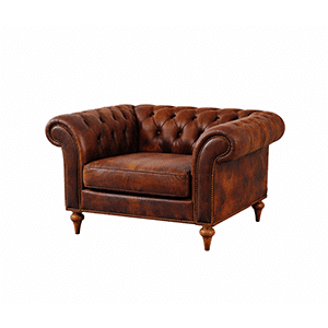Oren Living Chair front view for comfortable lounge furniture