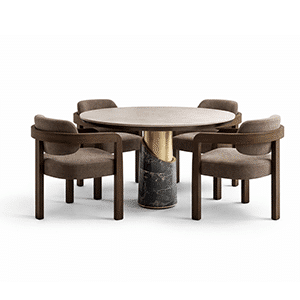 Pelo Dining Table and Chairs
