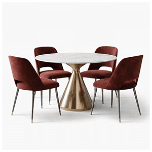 Nino Dining Table and Chairs
