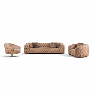 Flero Living Room Set clean view for organized living room spaces