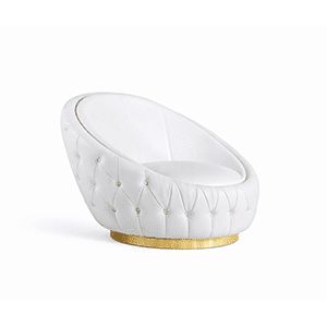 Gilo Living Chair side profile for refined home seating