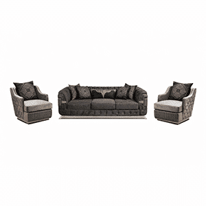 Elm Living Room Set complete view for coordinated room design