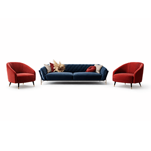 Dawn Living Room Set seating view for family living room decor