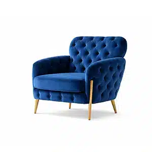 Meno Living Chair front view for comfortable lounge furniture