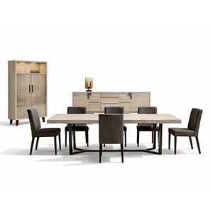 Pirva Dining Room Set main view for elegant dining spaces