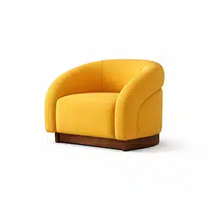 Lumo Living Chair front view for contemporary living spaces
