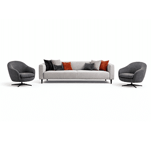 Chara Living Room Set clean view for organized living room spaces