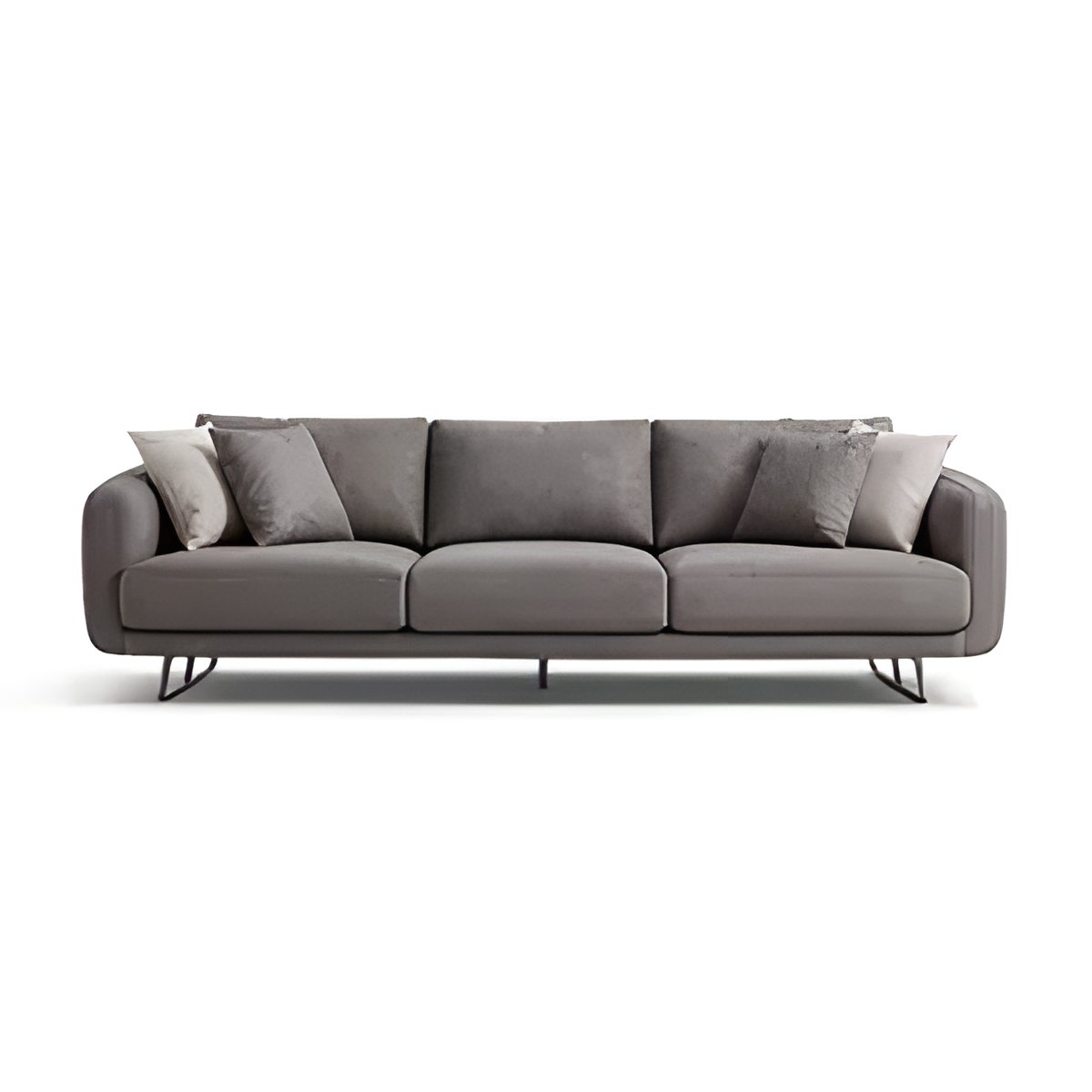 Glow Living Room Set decor view for clean contemporary interiors