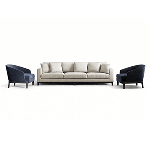 Arkon Living Room Set wide view for spacious living room furniture