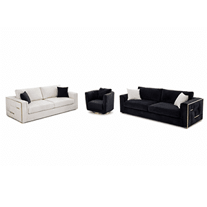 Nitre Living Sofa refined view for modern living room sets