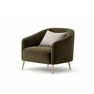 Reko Living Chair front view for comfortable lounge furniture