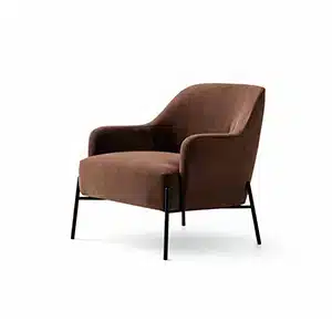 Raxa Living Chair front view for contemporary living spaces