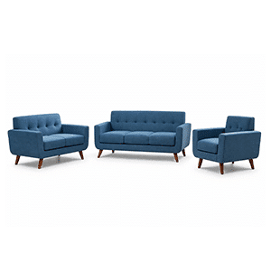 Neroa Living Room Set display view for polished furniture presentation