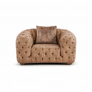 Fawn Living Room Set wide view for spacious living room furniture