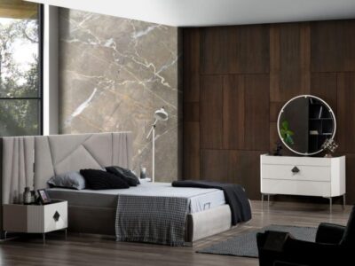 Riva Bedroom Set side storage and bedroom layout