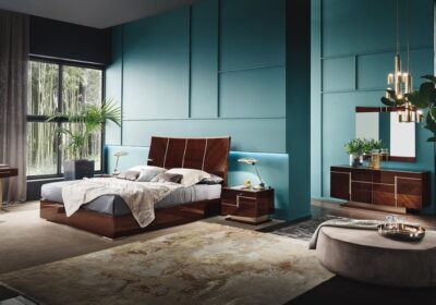 Vaya Bedroom Set front composition for modern bedroom decor