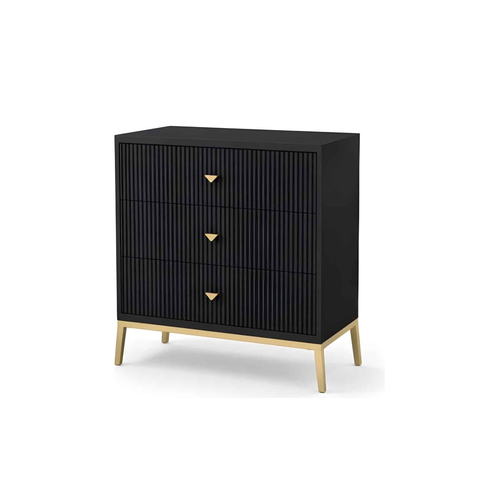 Remo Nightstand Set in compact interior furniture frame