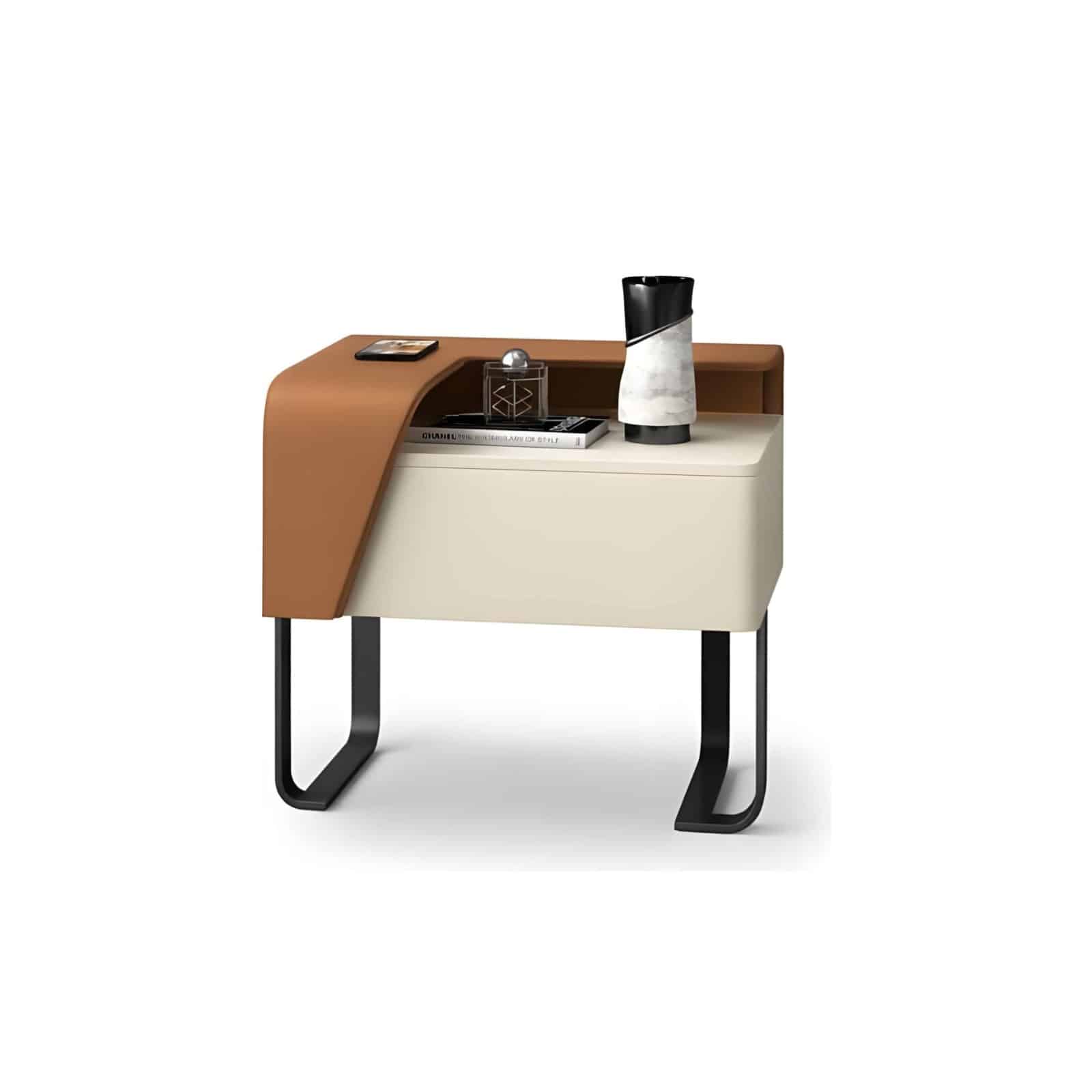 Tino Nightstand Set in functional home decor angle