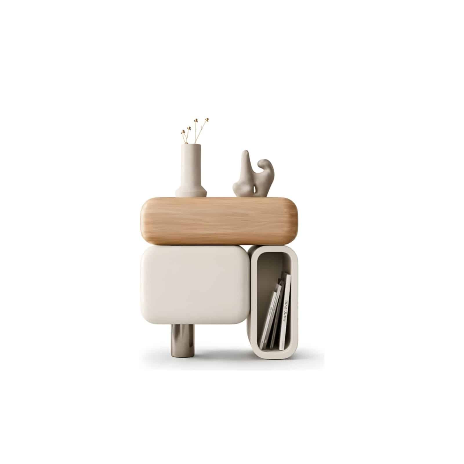 Sola Nightstand Set in chic visual product scene