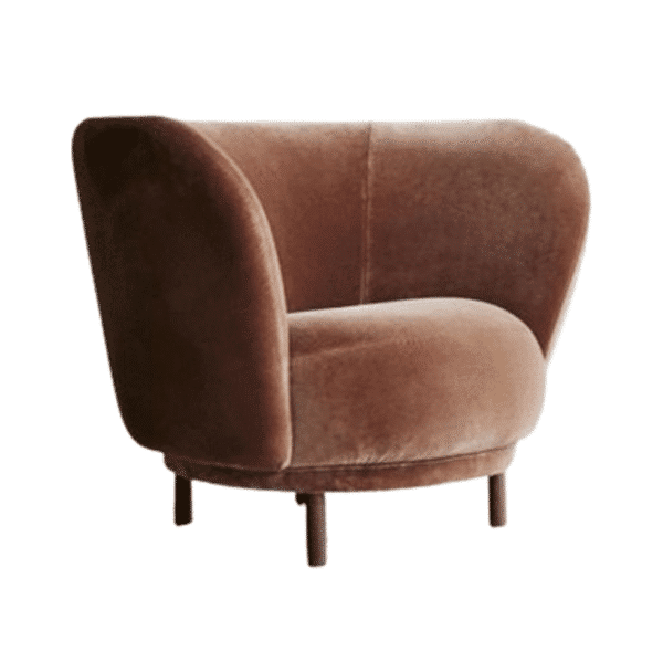 Wave Living Chair side profile for modern living room seating