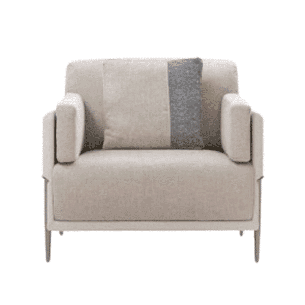Toni Living Chair side profile for contemporary living spaces