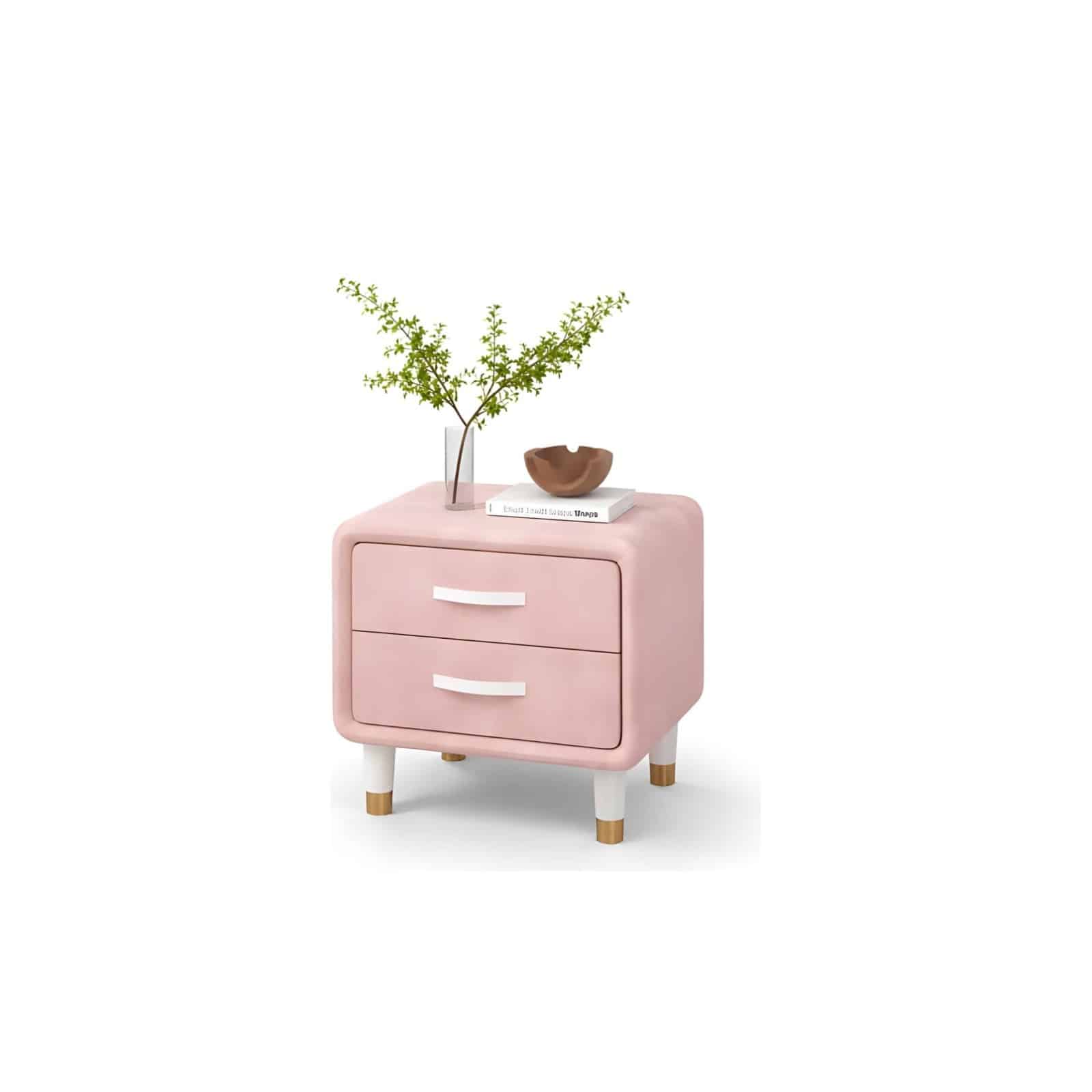Remi Nightstand Set in functional decorated room look