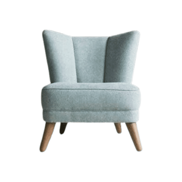 Tali Living Chair side profile for refined home seating